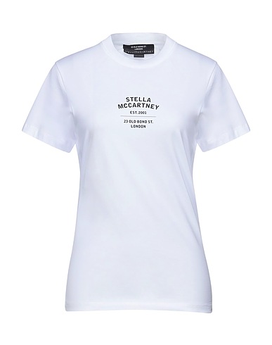 STELLA McCARTNEY T-shirt Bianco 100% Cotone