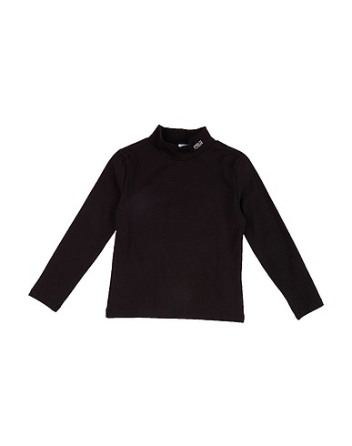 MEILISA BAI T-shirt Noir 90% Coton, 10% Élasthanne