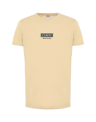 ICEBERG T-shirt Sand 100% Cotton