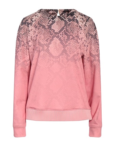 CAVALLI CLASS Sweatshirt Pink 93% Polyester, 7% Elastane