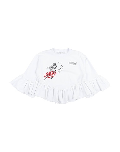 PHILOSOPHY di LORENZO SERAFINI T-shirt White 94% Cotton, 6% Elastane
