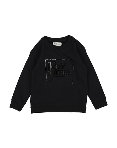 ROŸ ROGER'S Sweat-shirt Noir 100% Coton