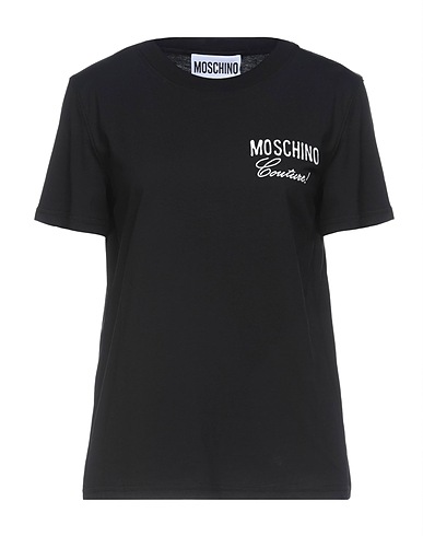 MOSCHINO Basic T-shirt COUTURE Black 100% Cotton