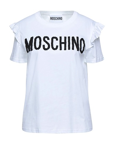 MOSCHINO Basic T-Shirt White 100% Cotton