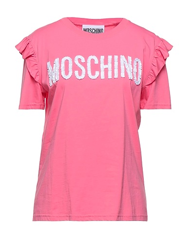 MOSCHINO Camiseta básica Rosa 100% Algodón