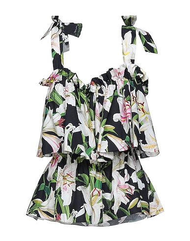 DOLCE&GABBANA Top Black 100% Cotton