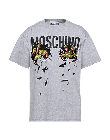 MOSCHINO T-shirt Light grey 100% Cotton