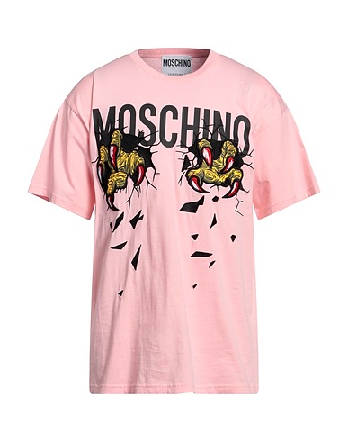 MOSCHINO T-shirt Light pink 100% Cotton