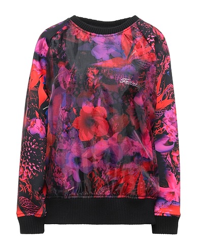 FRANKIE MORELLO Sweatshirt Red 94% Polyester, 6% Elastane
