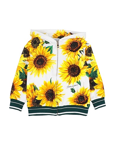 DOLCE&GABBANA Sweatshirt Ivory 100% Cotton, Elastane