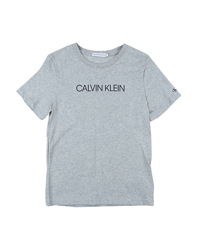 CALVIN KLEIN JEANS T-shirt Light grey 100% Organic cotton