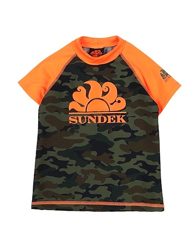 SUNDEK T-shirt Verde militare 80% Poliammide, 20% Elastan