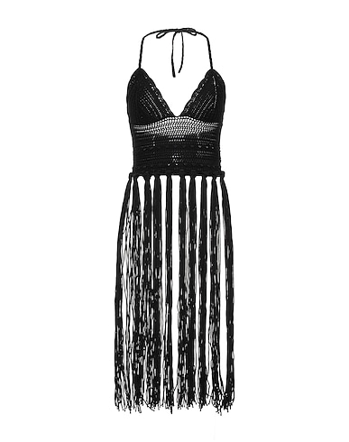 REDValentino Top Black 100% Cotton, Polyamide