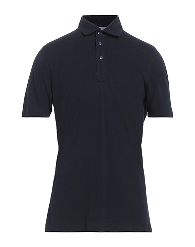 BRUNELLO CUCINELLI Polo shirt Navy 100% Cotton