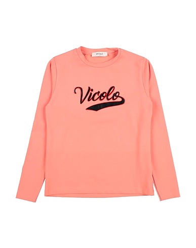 VICOLO T-Shirt Rosa 90% Baumwolle, 10% Elastan