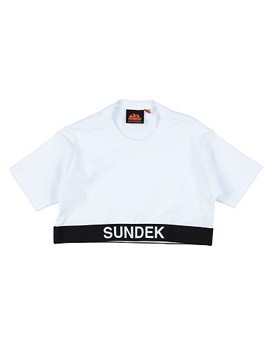 SUNDEK T-shirt White 100% Cotton