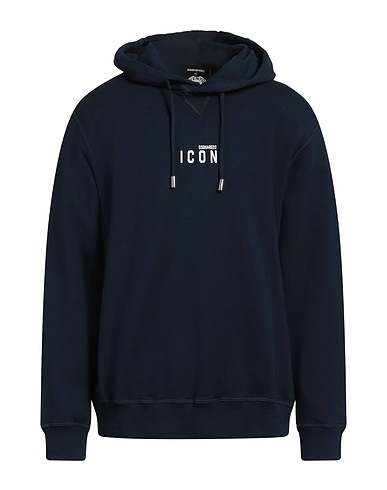 DSQUARED2 Felpa Blu navy 100% Cotone
