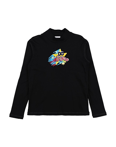 DOLCE&GABBANA T-Shirt Schwarz 50% Modal, 50% Baumwolle