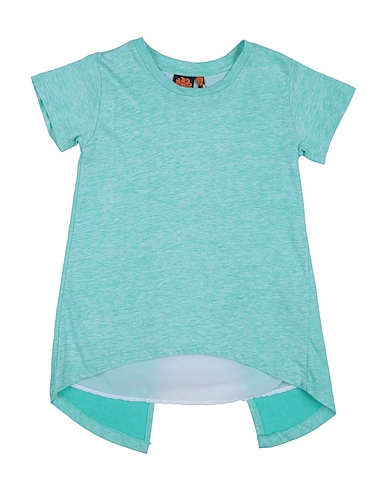 SUNDEK T-shirt Light green 100% Cotton, Polyester