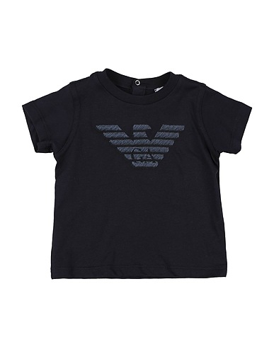 EMPORIO ARMANI T-shirt Midnight blue 100% Cotton