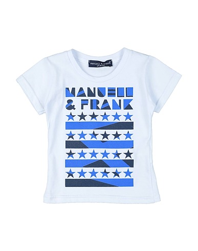 MANUELL & FRANK T-shirt White 100% Cotton