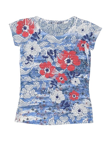 YES ZEE by ESSENZA T-Shirt Taubenblau 100% Polyester