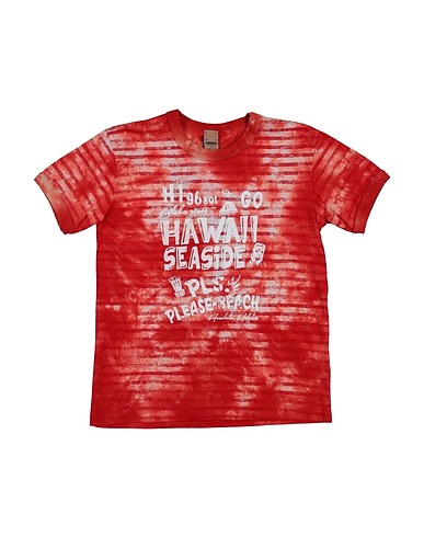 PLEASE T-shirt Red 100% Cotton