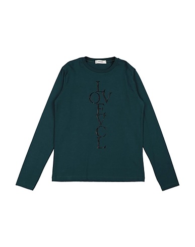 VICOLO T-Shirt Dunkelgrün 90% Baumwolle, 10% Elastan