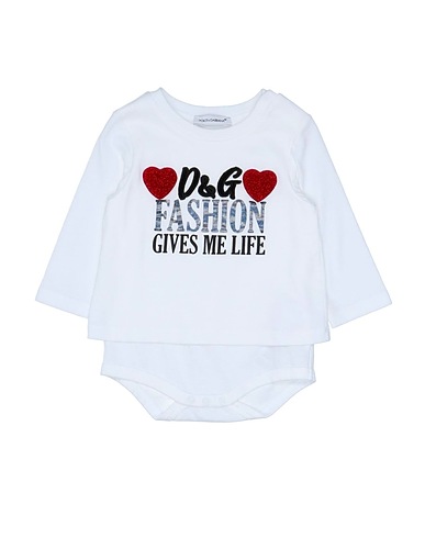 DOLCE&GABBANA T-shirt White 100% Cotton, Polyester, Metallic Polyester, Polyamide, Viscose