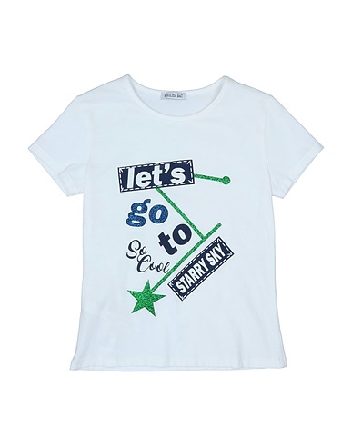 MEILISA BAI T-shirt White 96% Cotton, 4% Elastane