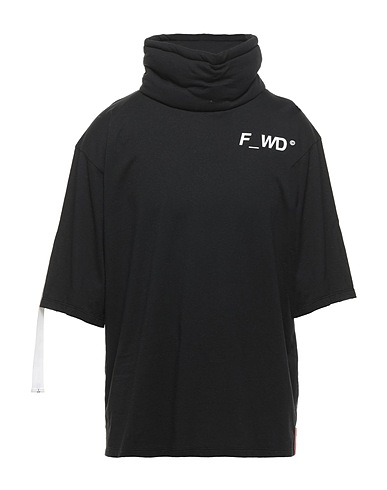 F_WD T-shirt Black 50% Cotton, 50% Polyester