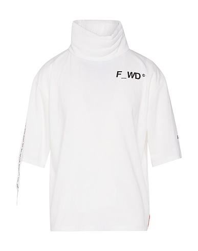 F_WD T-shirt Off white 50% Cotone, 50% Poliestere