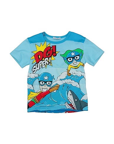 DOLCE&GABBANA T-shirt Azure 100% Cotton