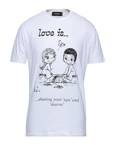 DSQUARED2 T-shirt White 100% Cotton