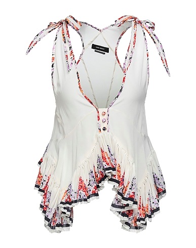 ISABEL MARANT Silk top Ivory 100% Silk