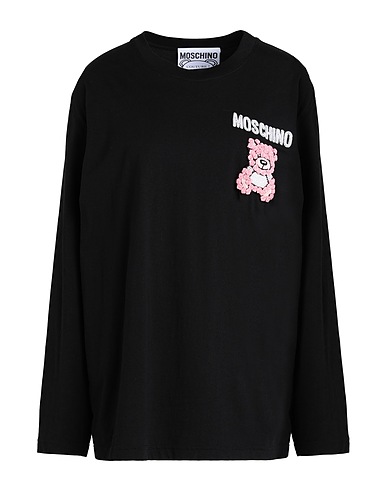 MOSCHINO T-shirt COUTURE Black 100% Cotton