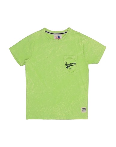 AMERICANINO T-shirt Verde chiaro 100% Cotone