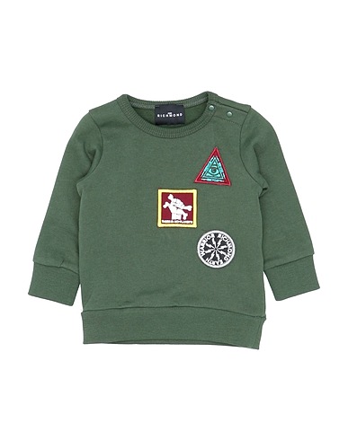 JOHN RICHMOND Sweatshirt Military green 100% Cotton