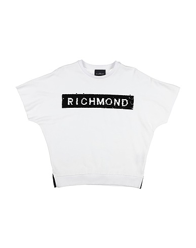 JOHN RICHMOND Sweatshirt White 100% Cotton