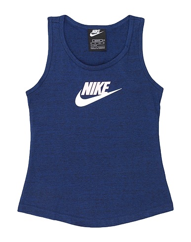NIKE Tanktop JERSEY TANK
 Blau 100% Baumwolle