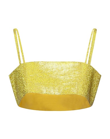 NUÉ Top Giallo 100% Seta