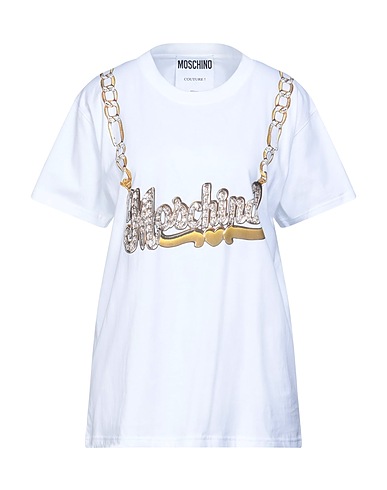 MOSCHINO T-shirt White 100% Cotton