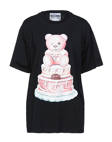 MOSCHINO T-shirt Black 100% Cotton