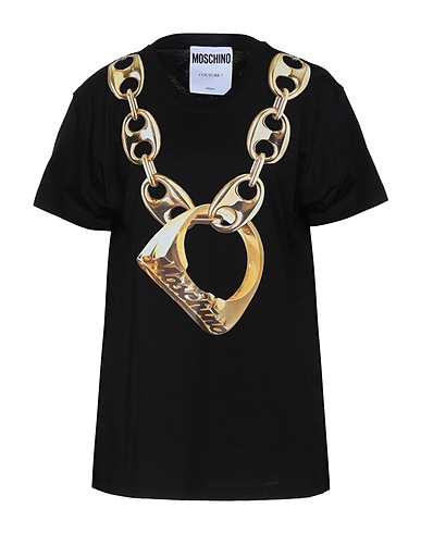 MOSCHINO T-shirt Black 100% Cotton