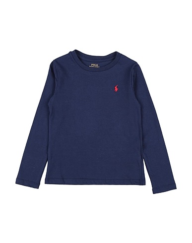 POLO RALPH LAUREN T-Shirt Long Sleeve Jersey T-shirt
 Nachtblau 100% Baumwolle