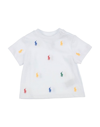POLO RALPH LAUREN T-Shirt Polo Pony Cotton Mesh Tee
 Weiß 100% Baumwolle