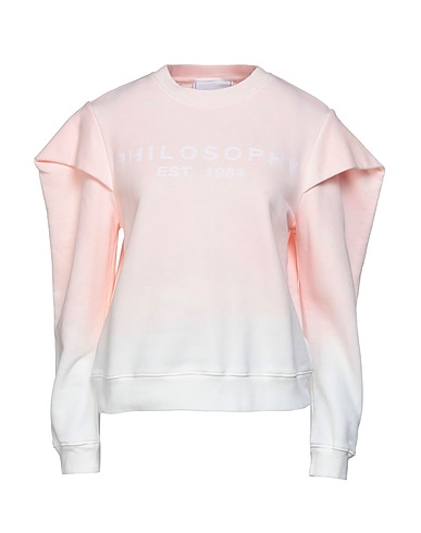 PHILOSOPHY di LORENZO SERAFINI Sweatshirt Pink 100% Cotton
