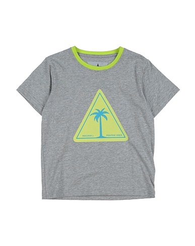 MACCHIA J T-shirt Grigio chiaro 100% Cotone