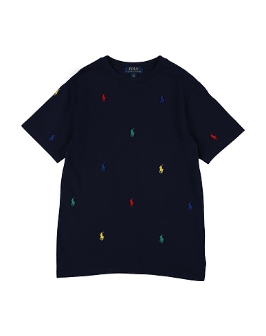 POLO RALPH LAUREN T-shirt Polo Pony Cotton Mesh Tee
 Nero 100% Cotone