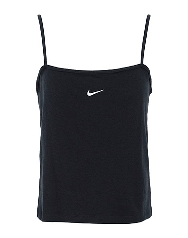 NIKE Cropped Top ESSENTIAL TANK
 Schwarz 60% Baumwolle, 20% Viskose, 20% Polyester
